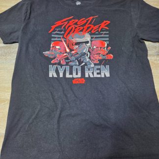 Funko Pop Star Wars Kylo Ren Graphic T-Shirt Men's L Black 2018