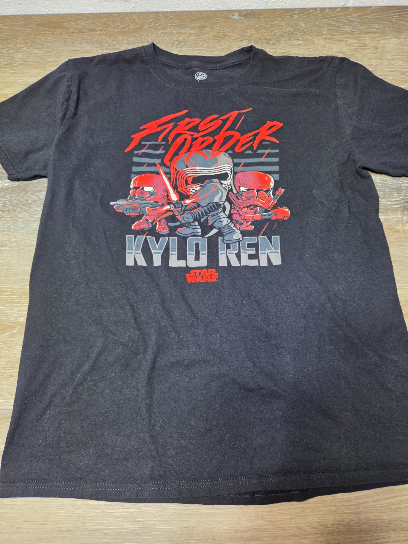 Funko Pop Star Wars Kylo Ren Graphic T-Shirt Men's L Black 2018