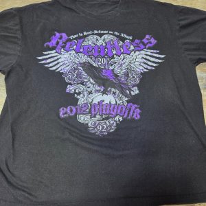 Relentless 2012 T-Shirt Raven Graphic Men's XL Black