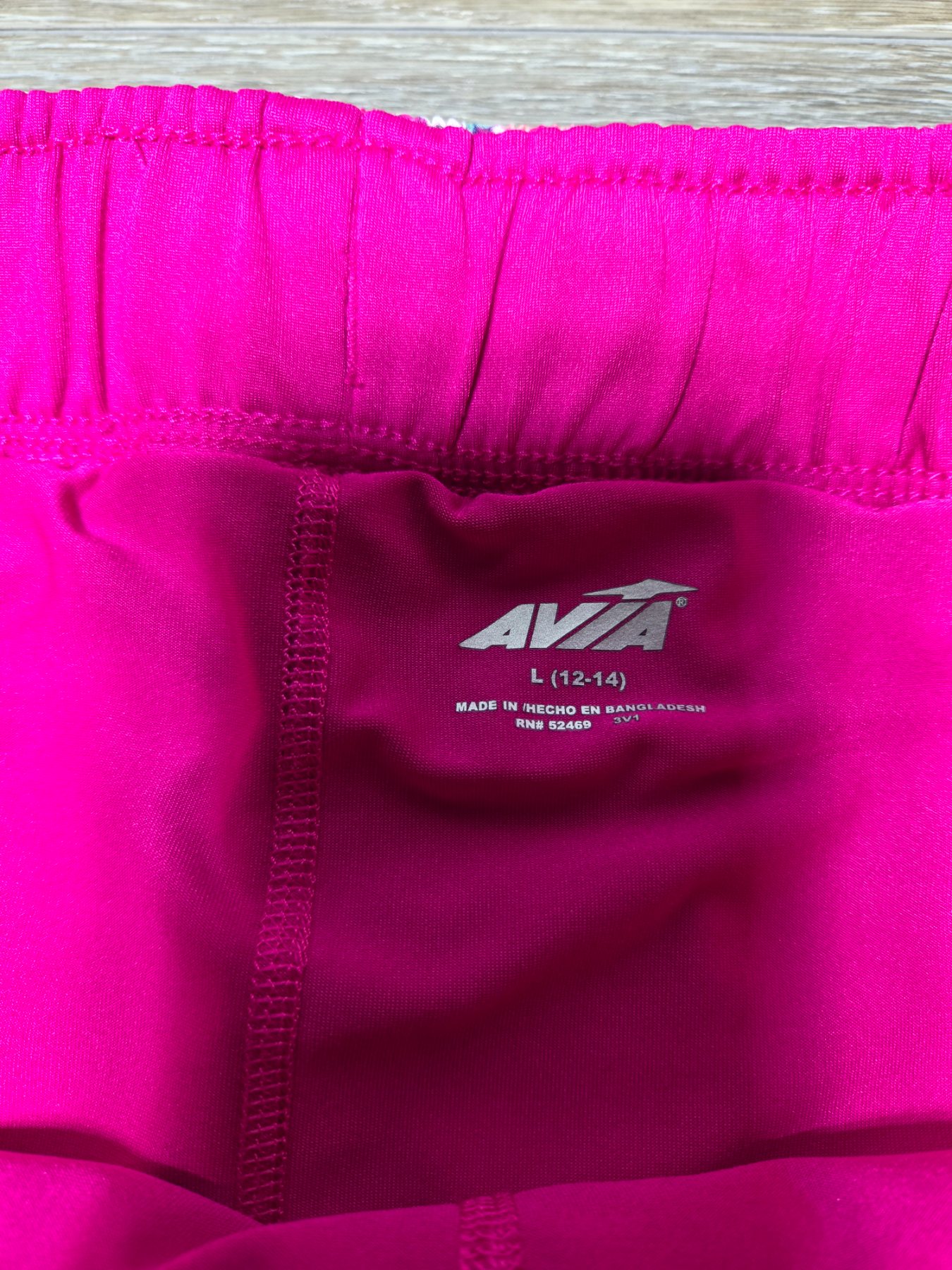 Avia 2-in-1 Athletic Shorts Girls L 12-14 Floral Multicolor - Image 3