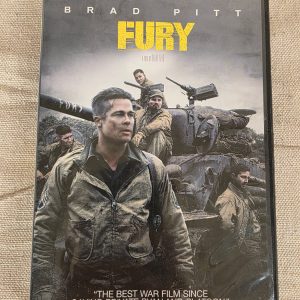 Fury DVD 2014 Brad Pitt WWII War Movie