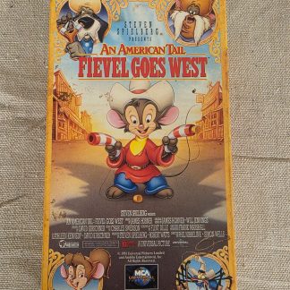 An American Tail Fievel Goes West VHS Movie 1991 Steven Spielberg