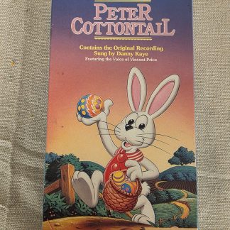 Here Comes Peter Cottontail VHS Easter Cartoon Vintage 1990