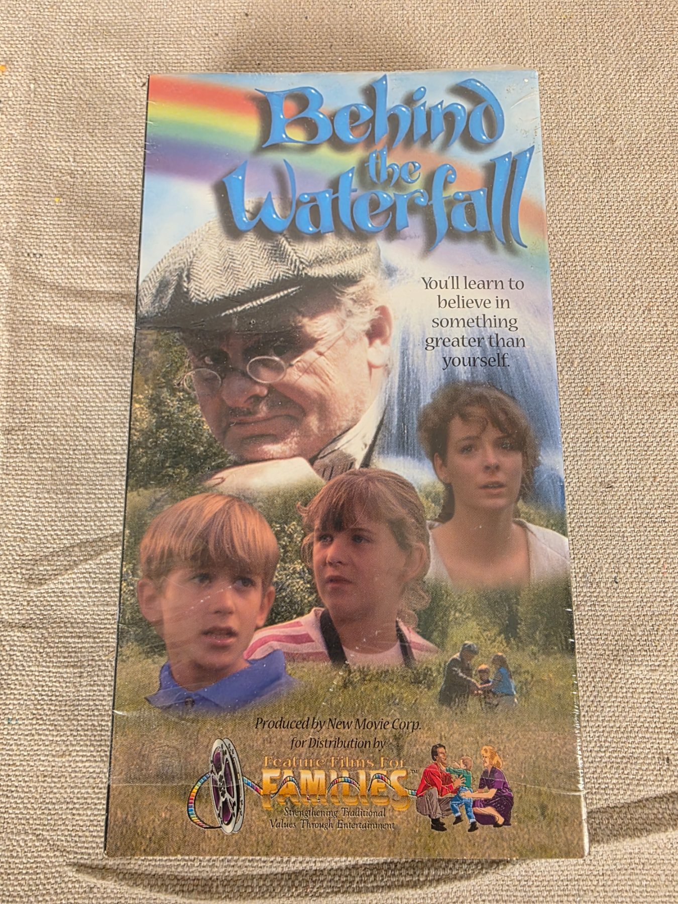 Behind The Waterfall VHS 1995 Feature Films For Families