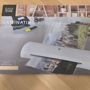 Easy Home Thermal Laminating Pouches Letter Size 8.5 x 11 40 Count