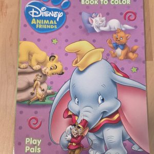 Disney Animal Friends Big Fun Book to Color Play Pals Bendon