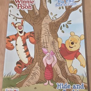 Disney Winnie the Pooh Hide and Seek Big Fun Book to Color Bendon 2018