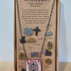 Natural Life Milagro Prayer Pocket Charm Necklace N286