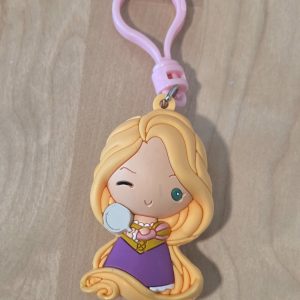 Disney Rapunzel Tangled Figural Bag Clip Keychain M.I.I.