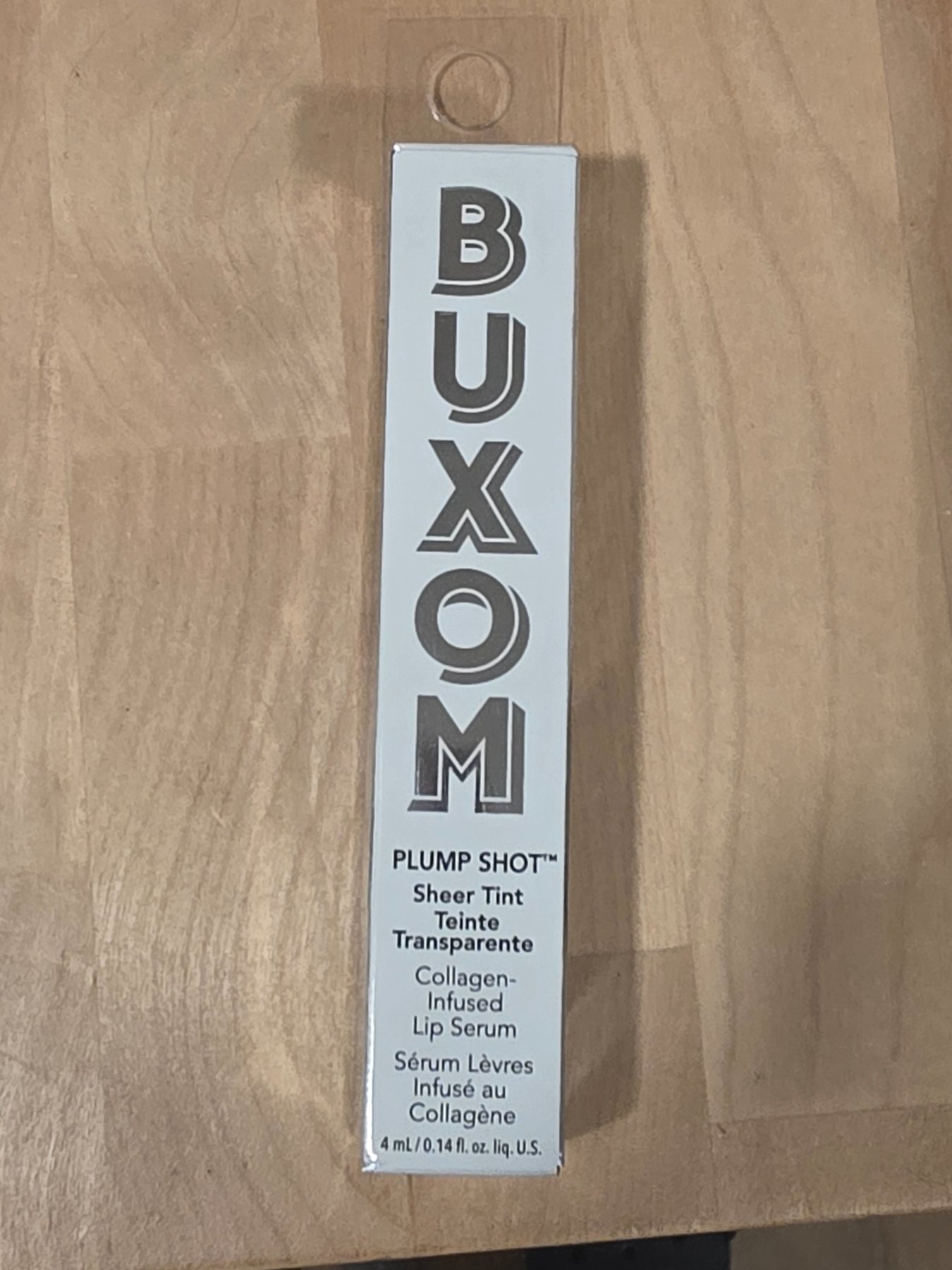 Buxom Plump Shot Sheer Tint Collagen Infused Lip Serum Dolly Babe 0.14 oz