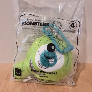 2020 McDonald's Disney Pixar Monsters Inc Mike Wazowski Plush Clip Toy #4