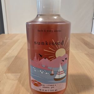 Bath & Body Works Sunkissed Shower Gel Aloe Vitamin E 10 fl oz