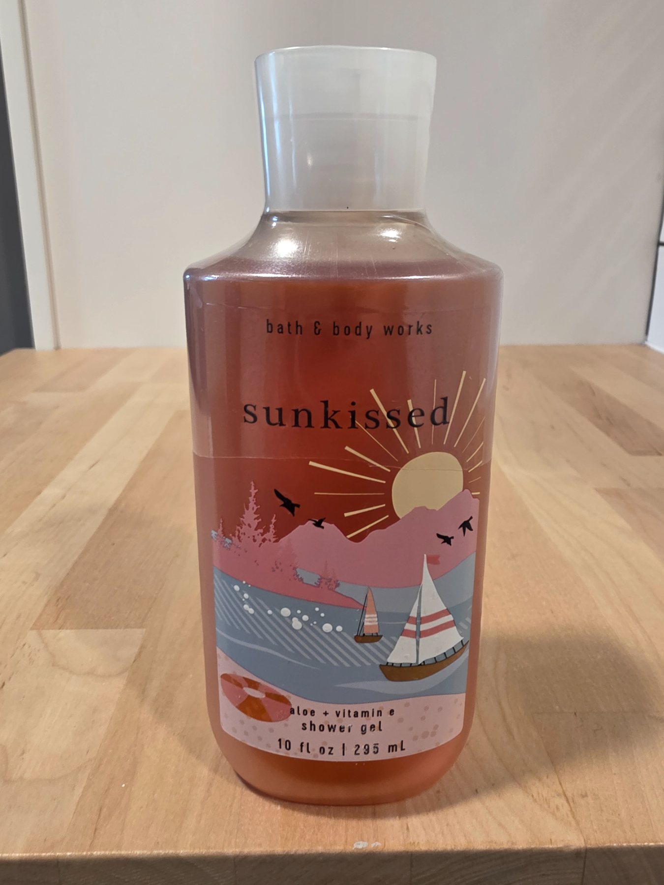 Bath & Body Works Sunkissed Shower Gel Aloe Vitamin E 10 fl oz