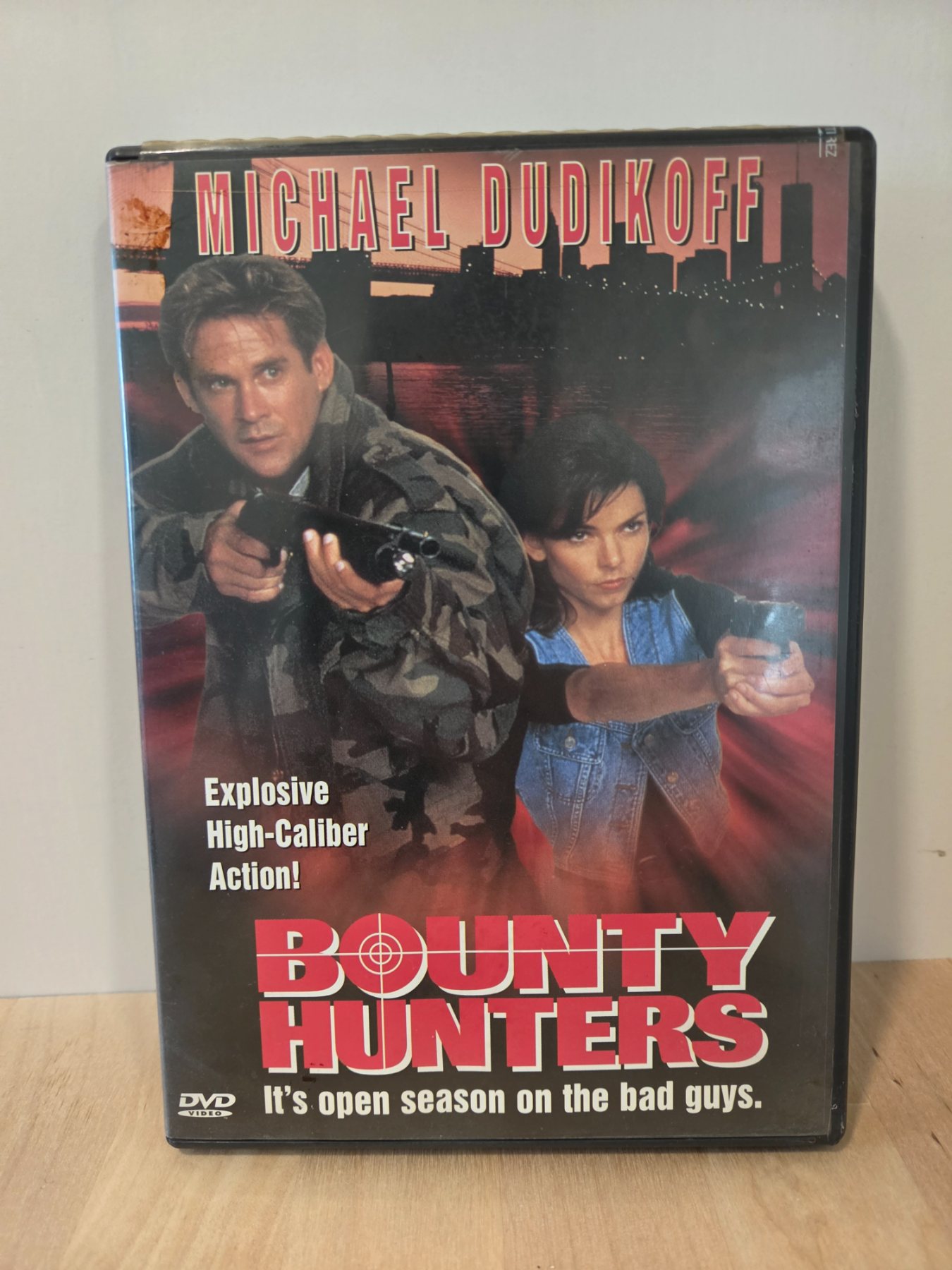Bounty Hunters DVD 1997 Michael Dudikoff Lisa Howard Action Lions Gate