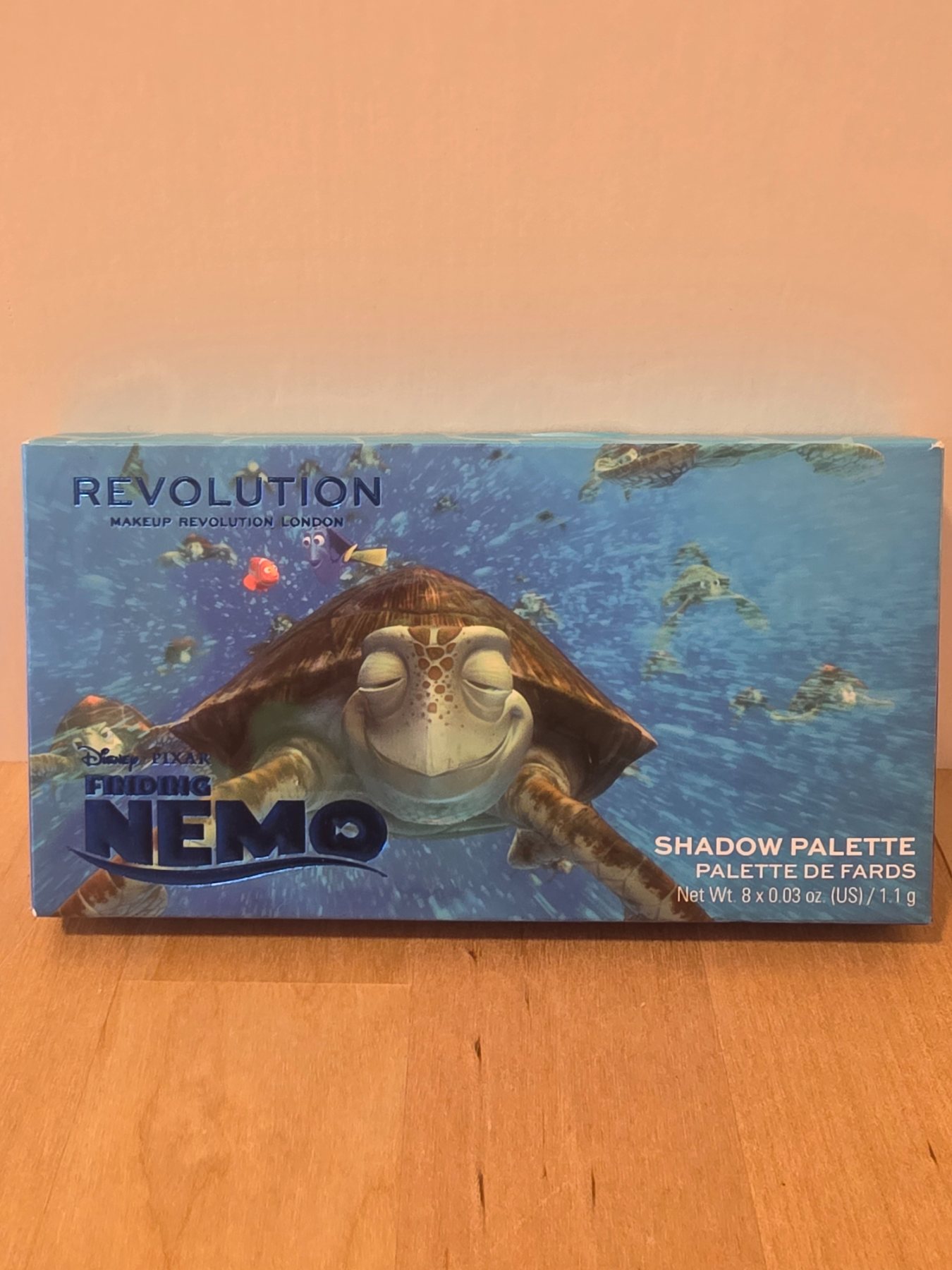 Revolution x Disney Pixar Finding Nemo Crush 8 Shade Shadow Palette