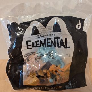 McDonald's Disney Pixar Elemental Ember on the Scooter #5 2023 Happy Meal Toy