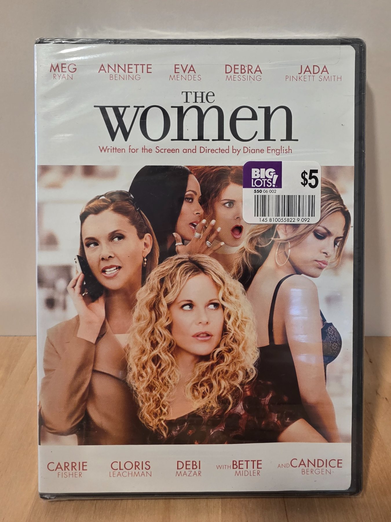 The Women DVD 2008 Widescreen Full Screen Meg Ryan Annette Bening