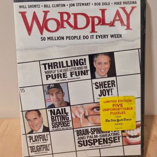 Wordplay DVD 2006 Limited Edition Widescreen Jon Stewart Bill Clinton