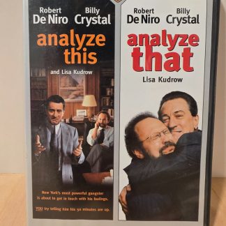 Analyze This / Analyze That Double Feature DVD Robert De Niro Billy Crystal