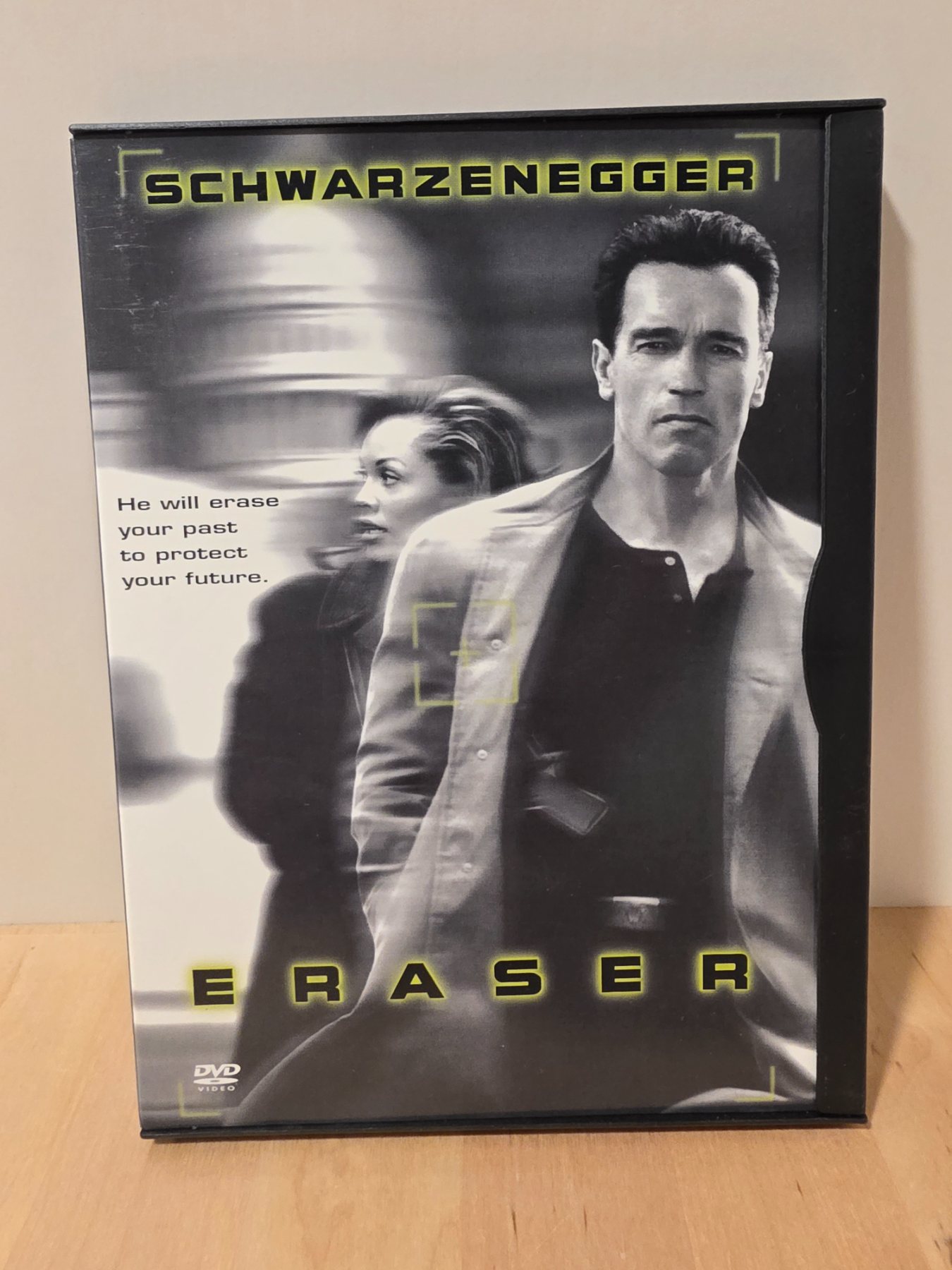 Eraser DVD 1996 Arnold Schwarzenegger Action Thriller