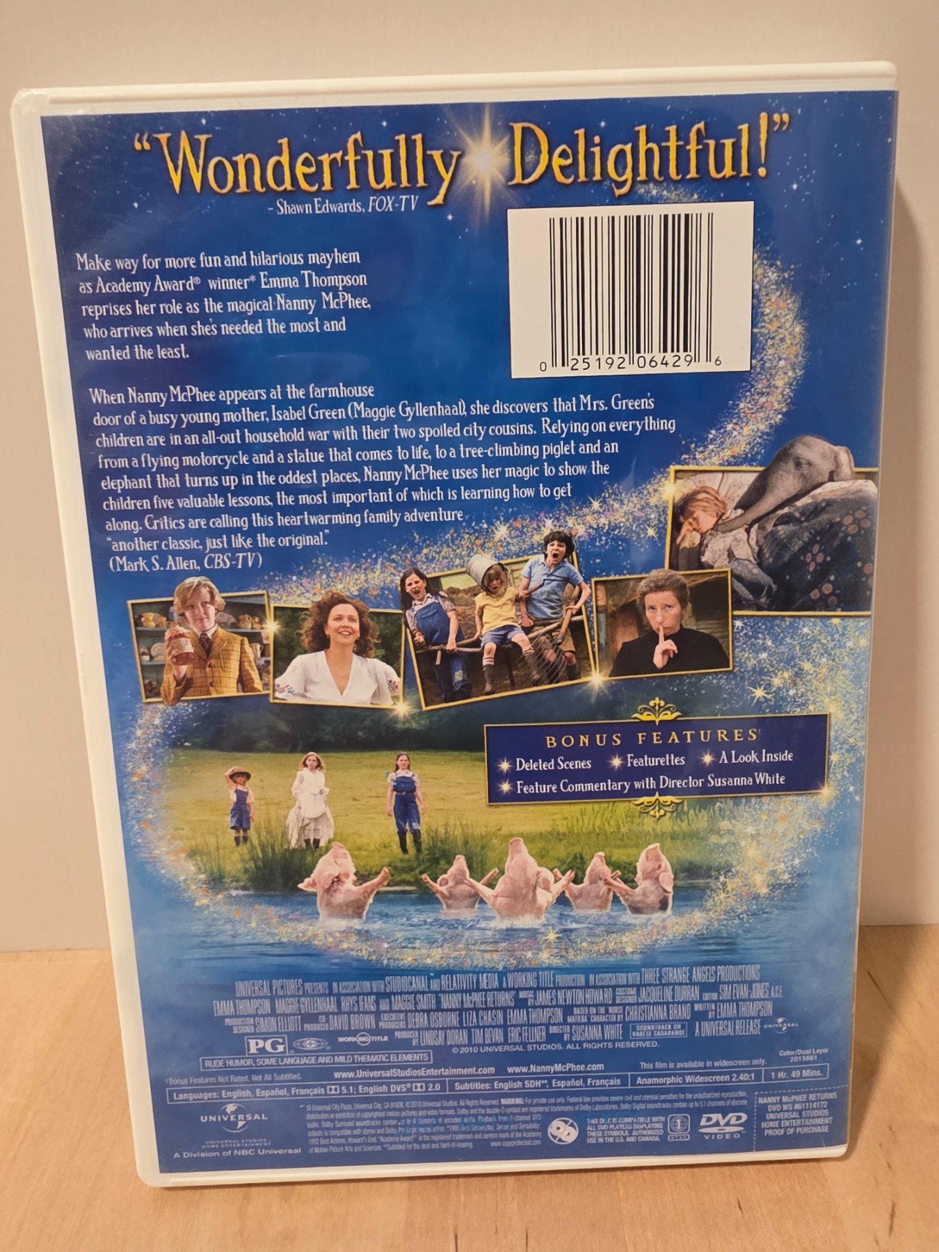 Nanny McPhee Returns DVD 2010 Widescreen Emma Thompson - Image 2