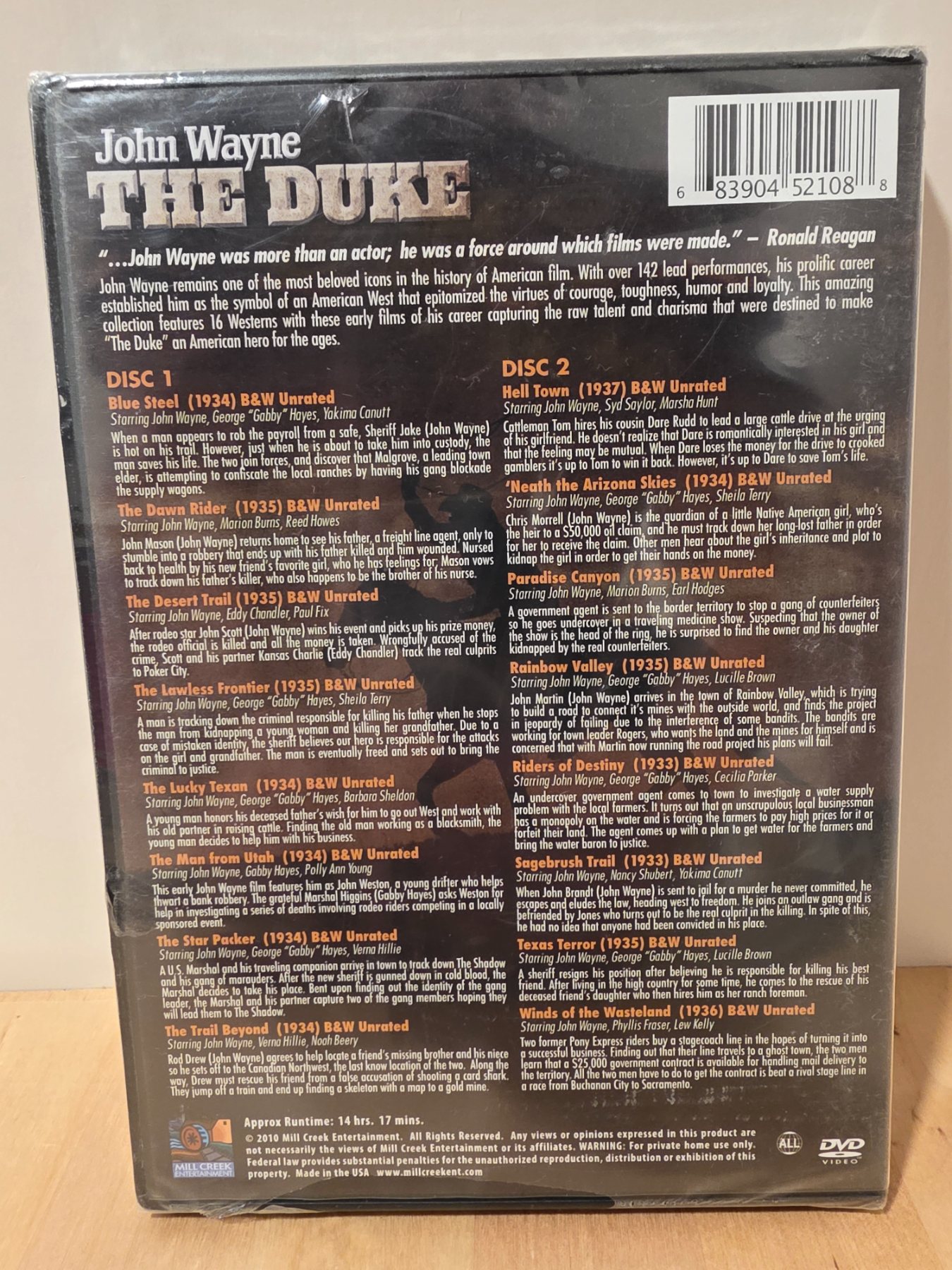 John Wayne The Duke 16 Movie Set 2-Disc DVD Western Collection - Image 2