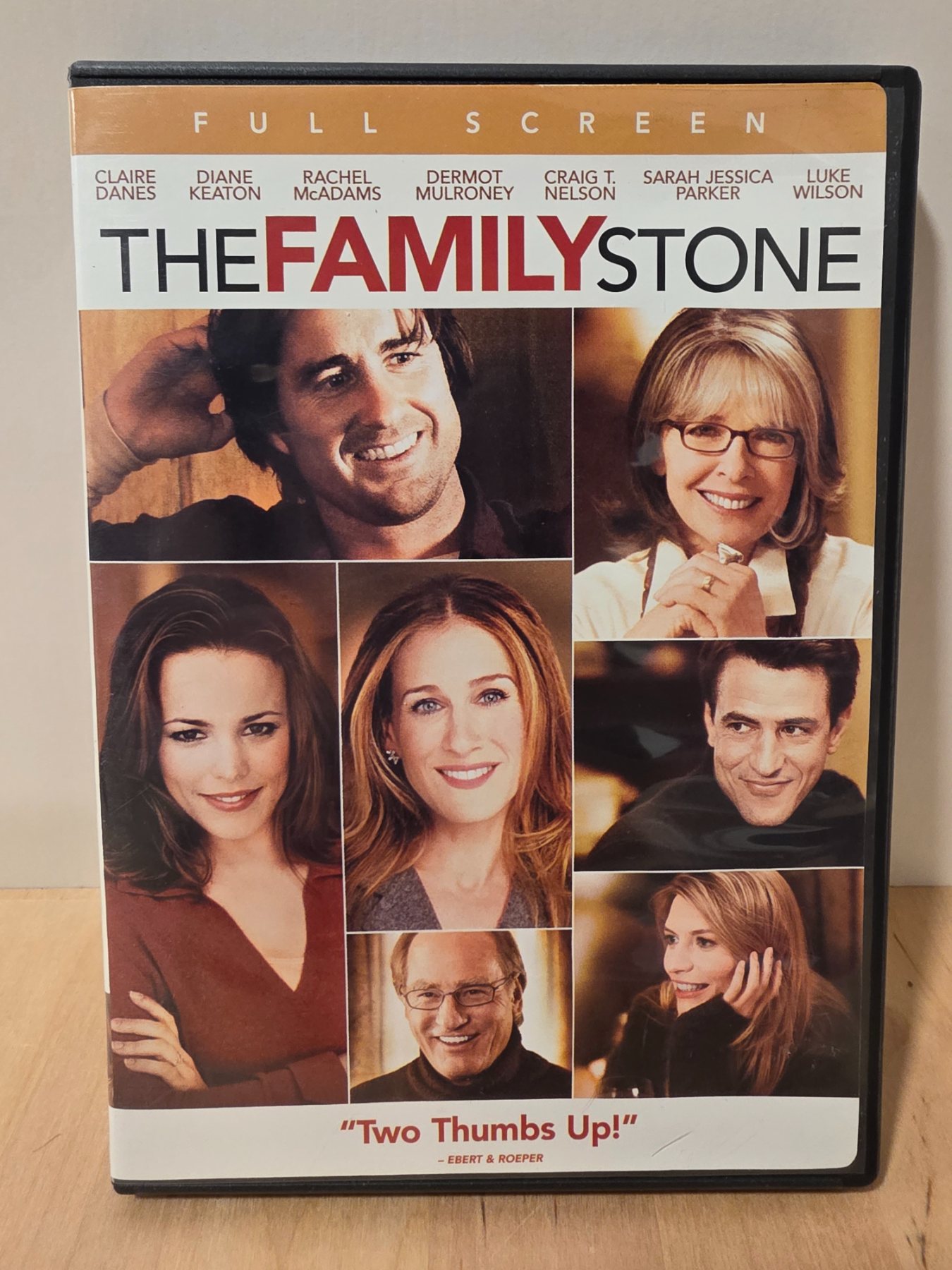 The Family Stone Full Screen DVD 2006 Claire Danes Diane Keaton