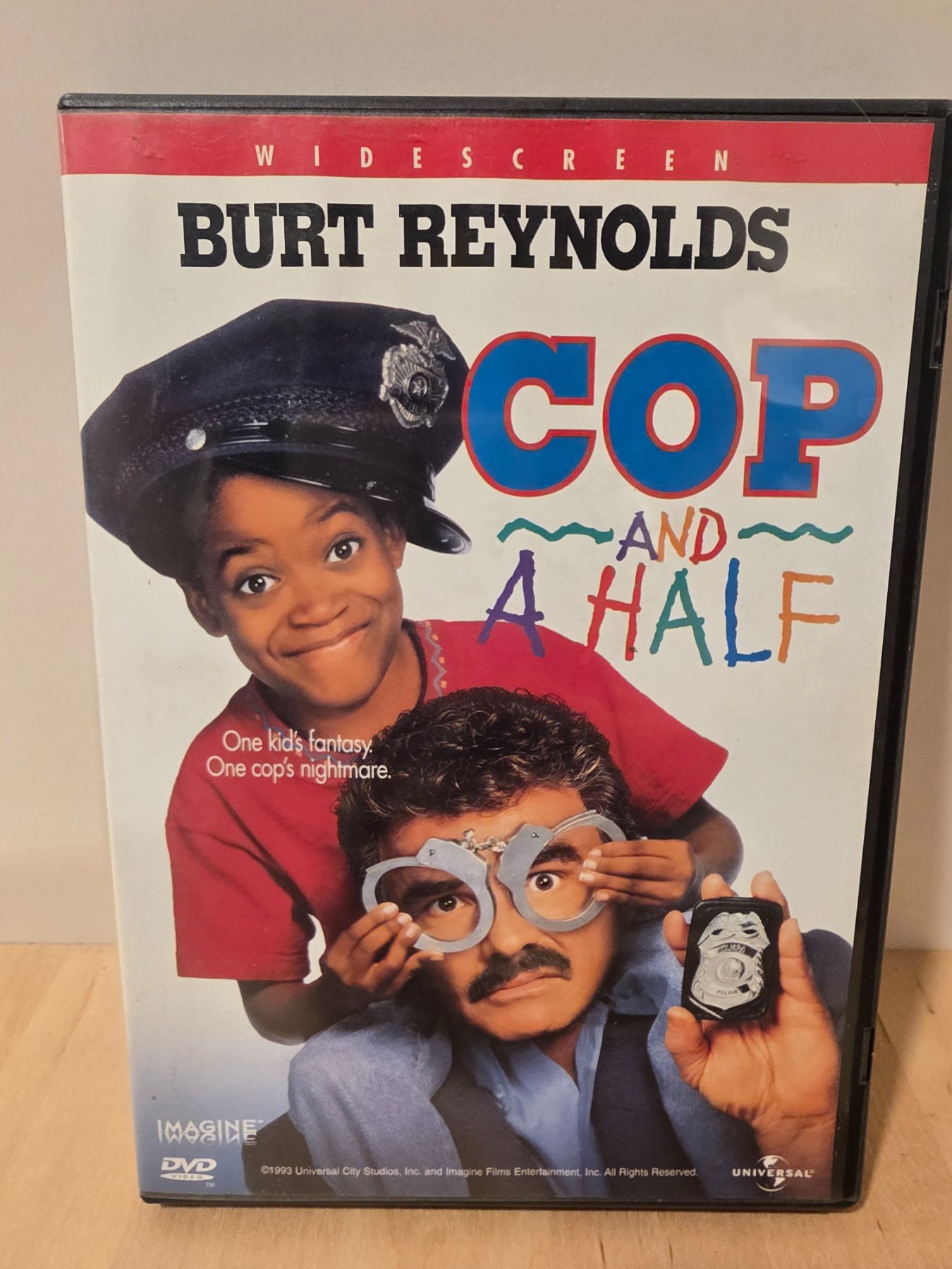 Cop and a Half DVD Burt Reynolds Widescreen PG 1993 Universal