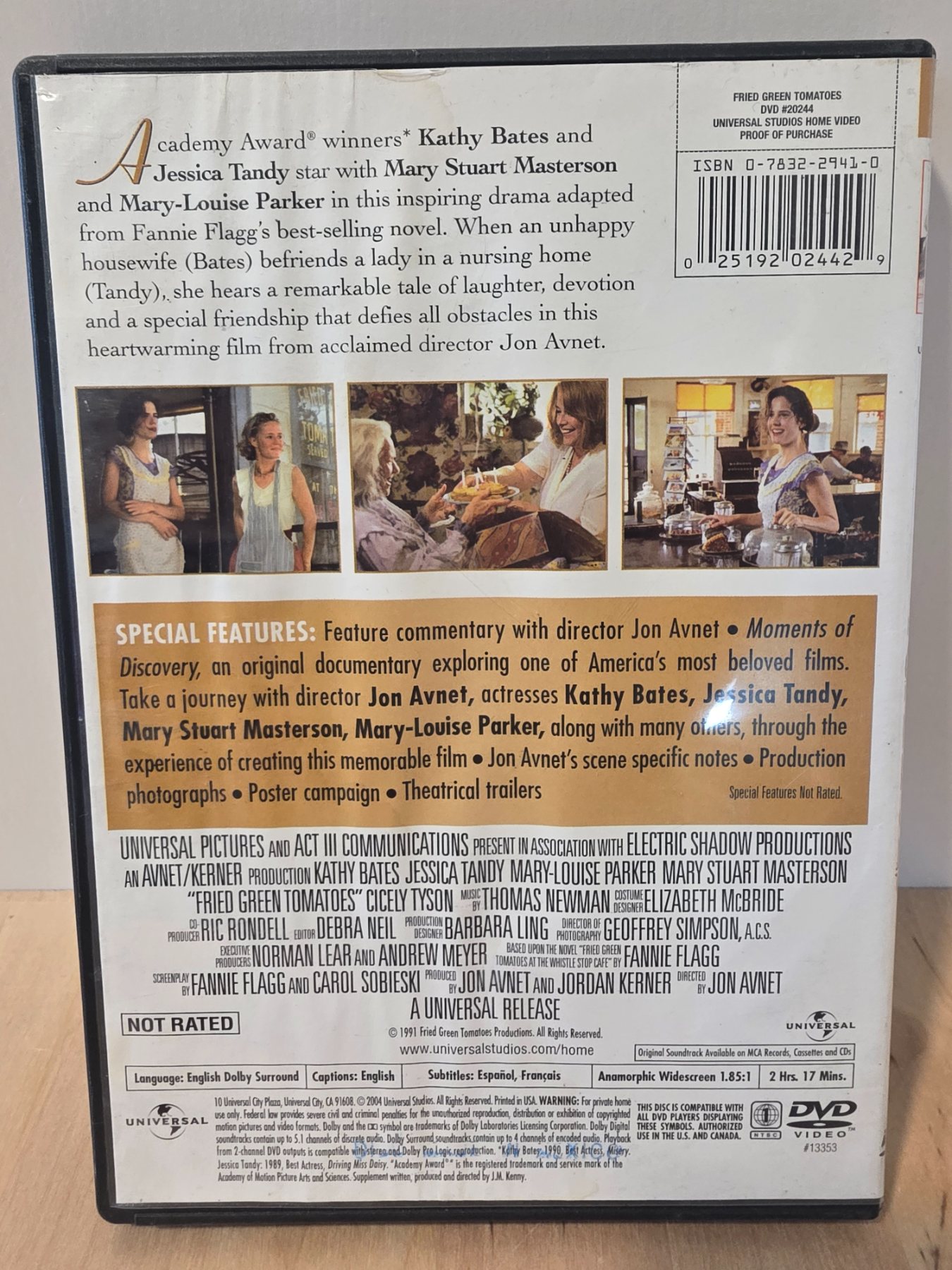 Fried Green Tomatoes DVD Widescreen Collector's Edition Extended Version - Image 2