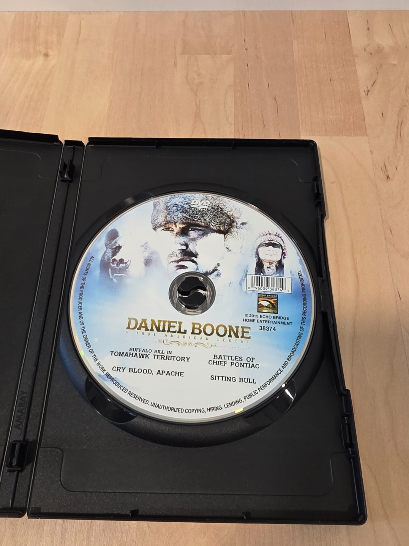 Daniel Boone A True American Legend DVD 2015 4 Bonus Movies - Image 3