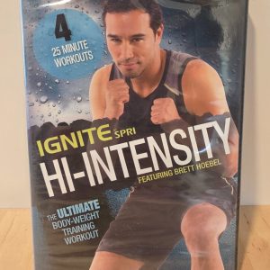 Ignite by SPRI Hi-Intensity DVD Brett Hoebel 4 25-Minute Workouts