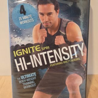 Ignite by SPRI Hi-Intensity DVD Brett Hoebel 4 25-Minute Workouts