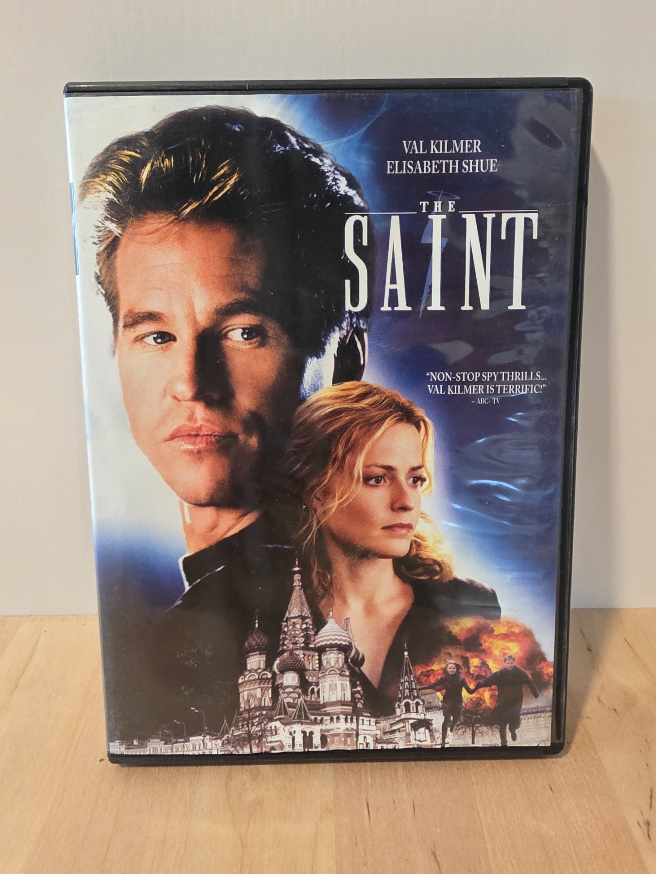 The Saint DVD 1997 Widescreen Val Kilmer Elisabeth Shue PG-13