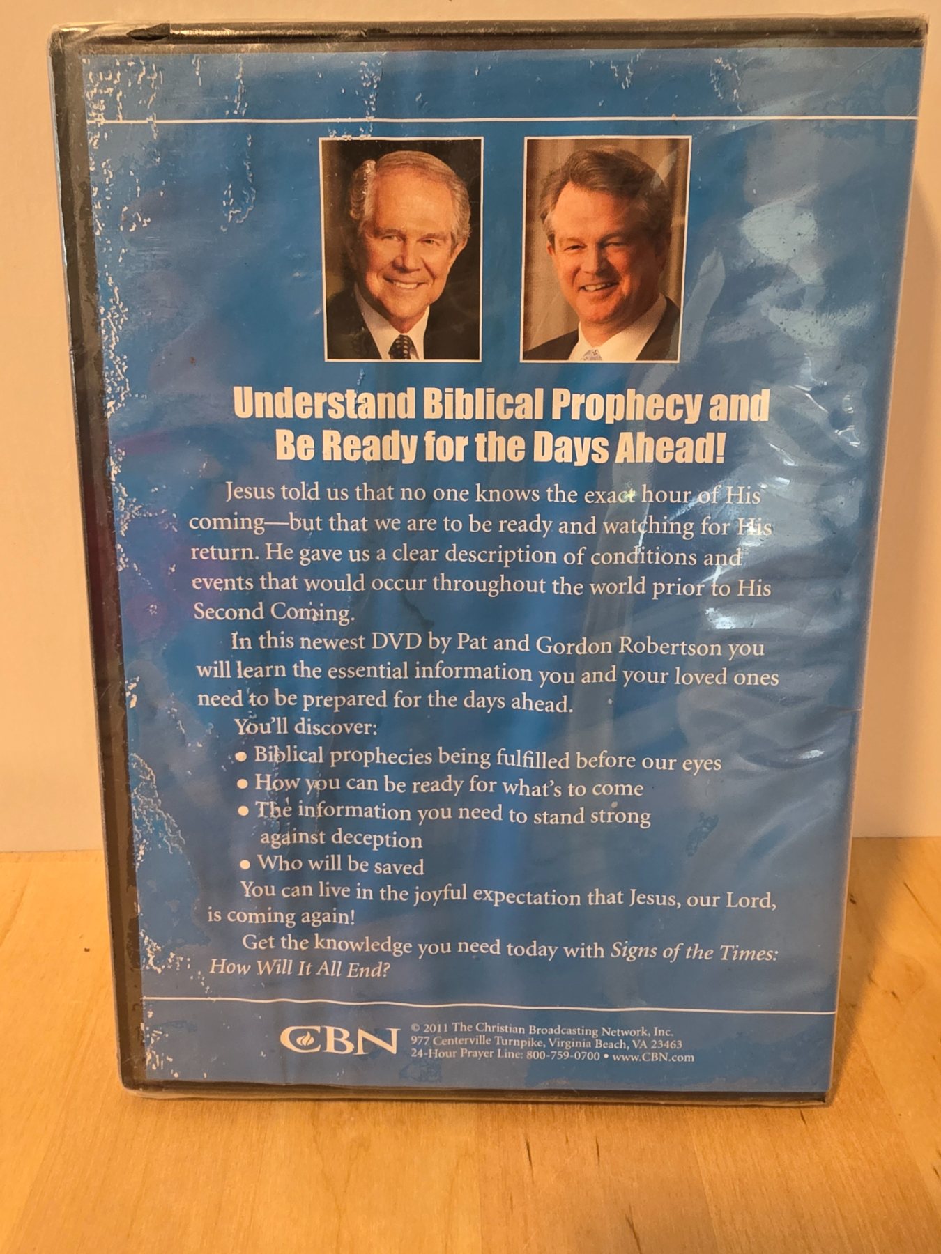 Signs of the Times How Will It All End? DVD Pat Gordon Robertson 2011 - Image 2