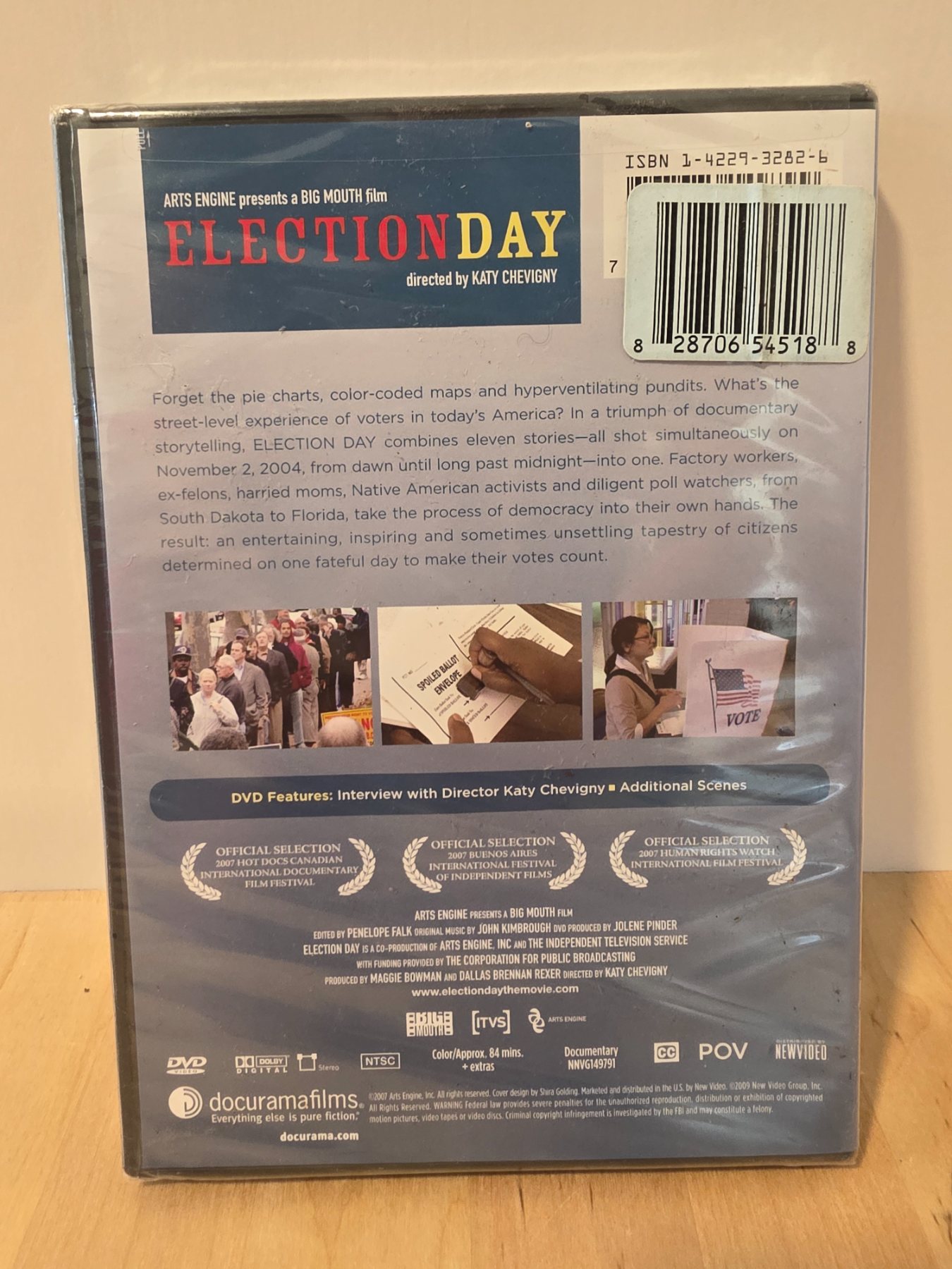 Election Day DVD 2009 Documentary Katy Chevigny - Image 2