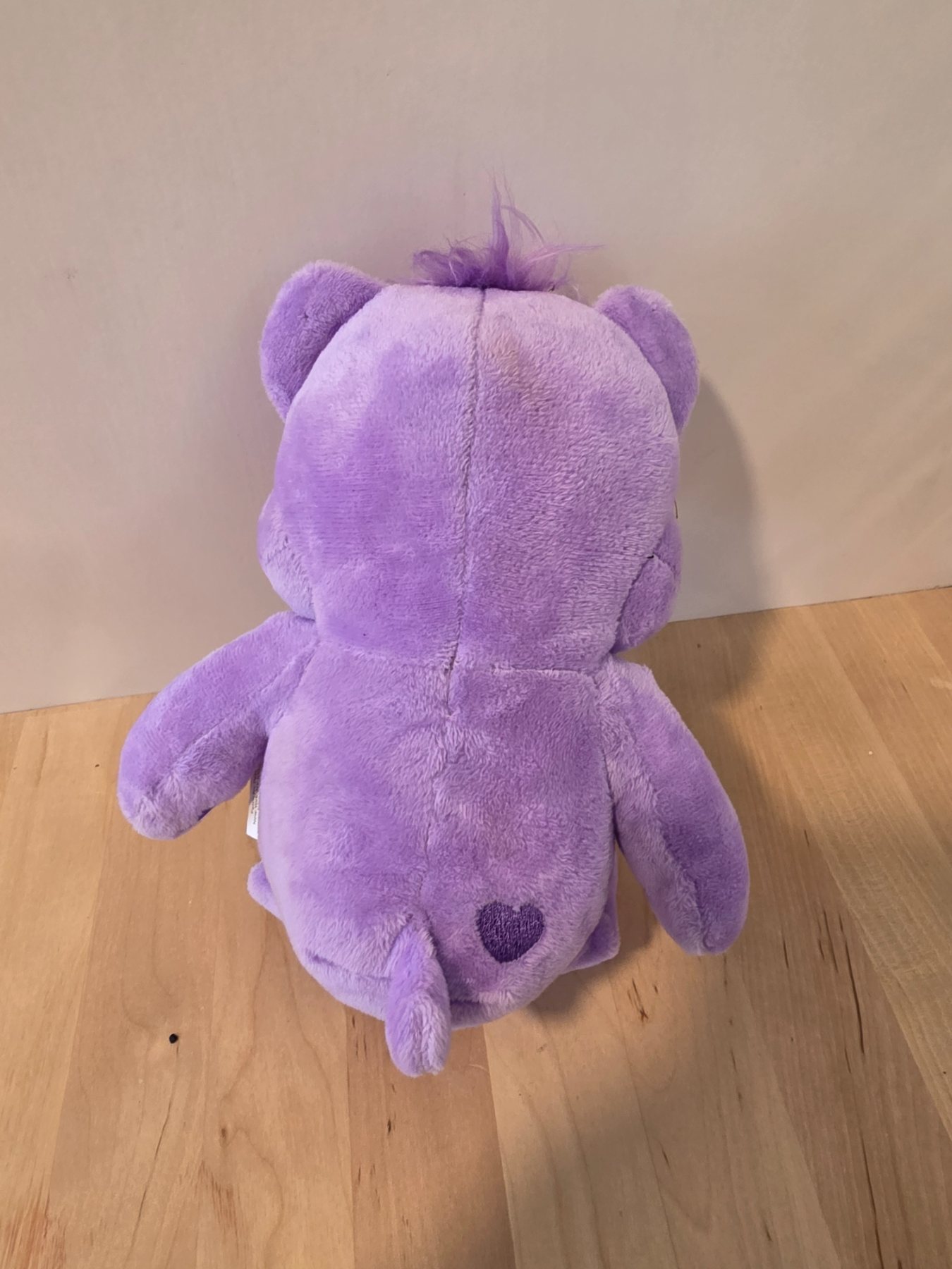 Care Bears Share Bear Purple Plush Dog Toy Fetch for Pets - Image 2