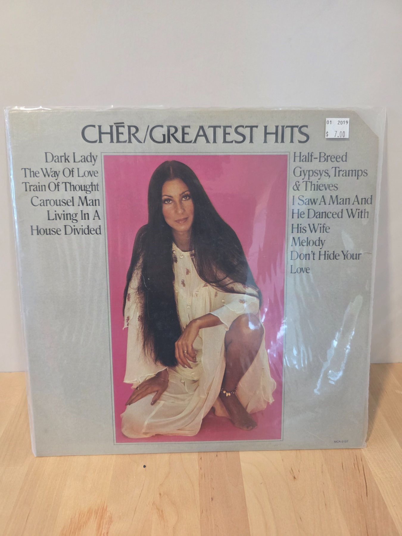 Cher Greatest Hits 1974 MCA-2127 Vinyl LP Record