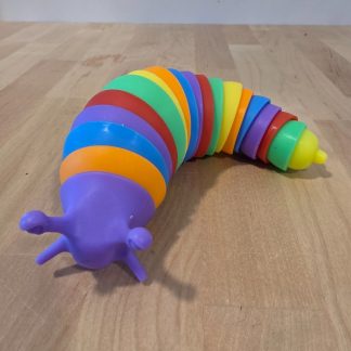 Rainbow Articulated Caterpillar Sensory Fidget Toy