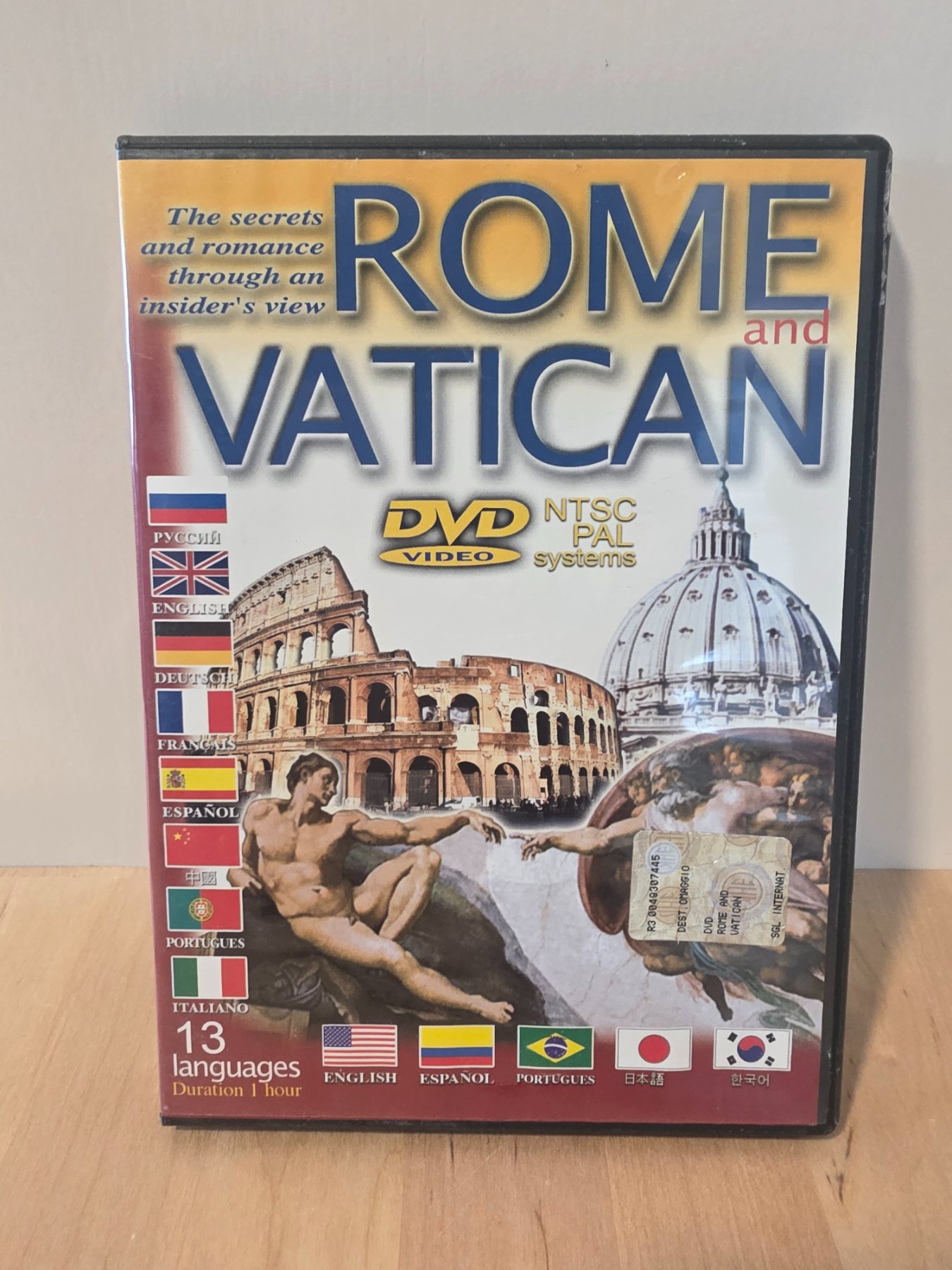 Rome and Vatican The Secrets and Romance Insider's View DVD 13 Languages