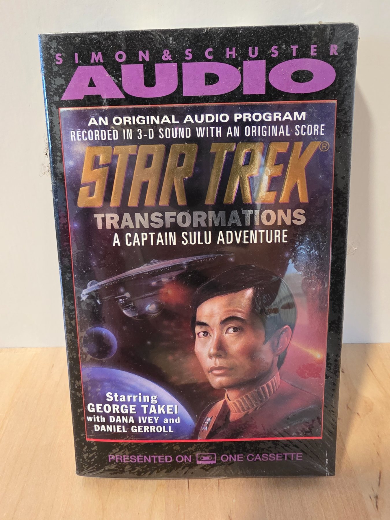 Star Trek Transformations Captain Sulu Adventure Audio Cassette George Takei