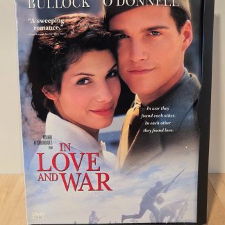In Love and War DVD Sandra Bullock Chris O'Donnell 1999 Widescreen