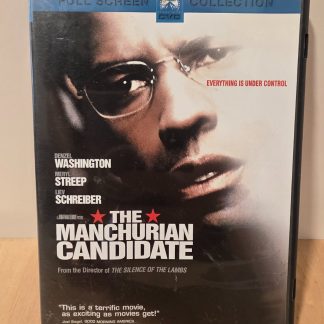 The Manchurian Candidate DVD 2004 Full Screen Denzel Washington