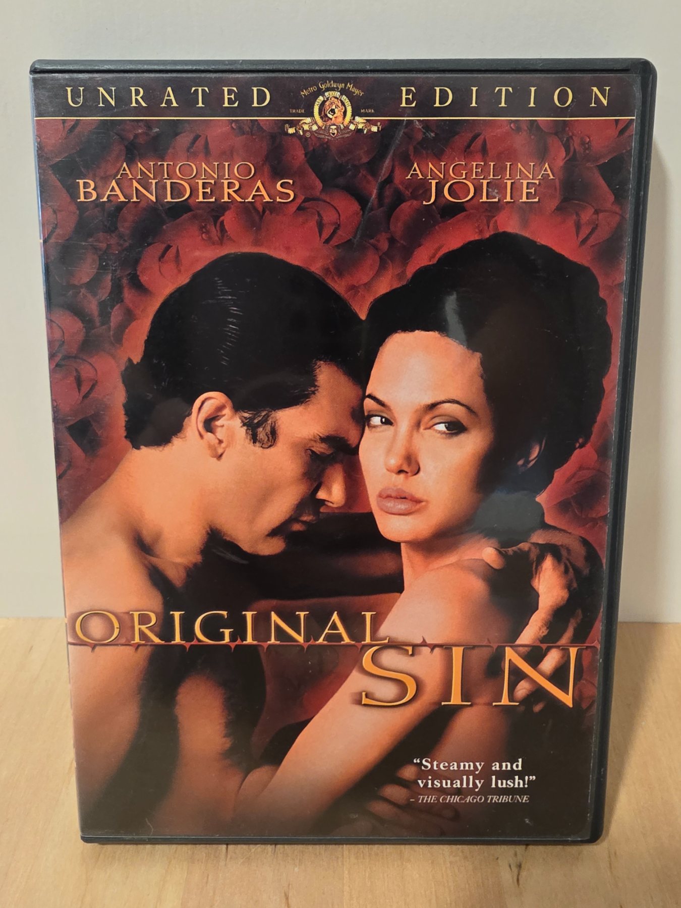 Original Sin Unrated Edition DVD 2000 Angelina Jolie Antonio Banderas