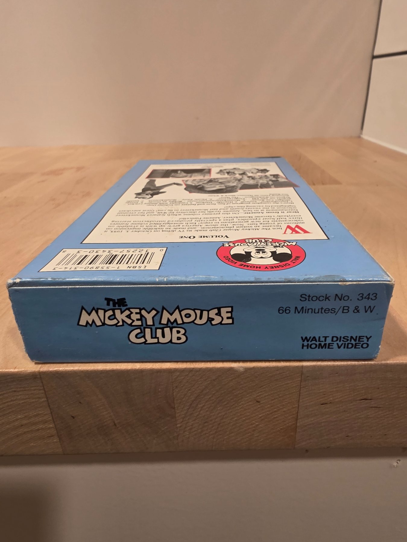The Mickey Mouse Club Volume One Walt Disney Home Video VHS 1957-58 - Image 3