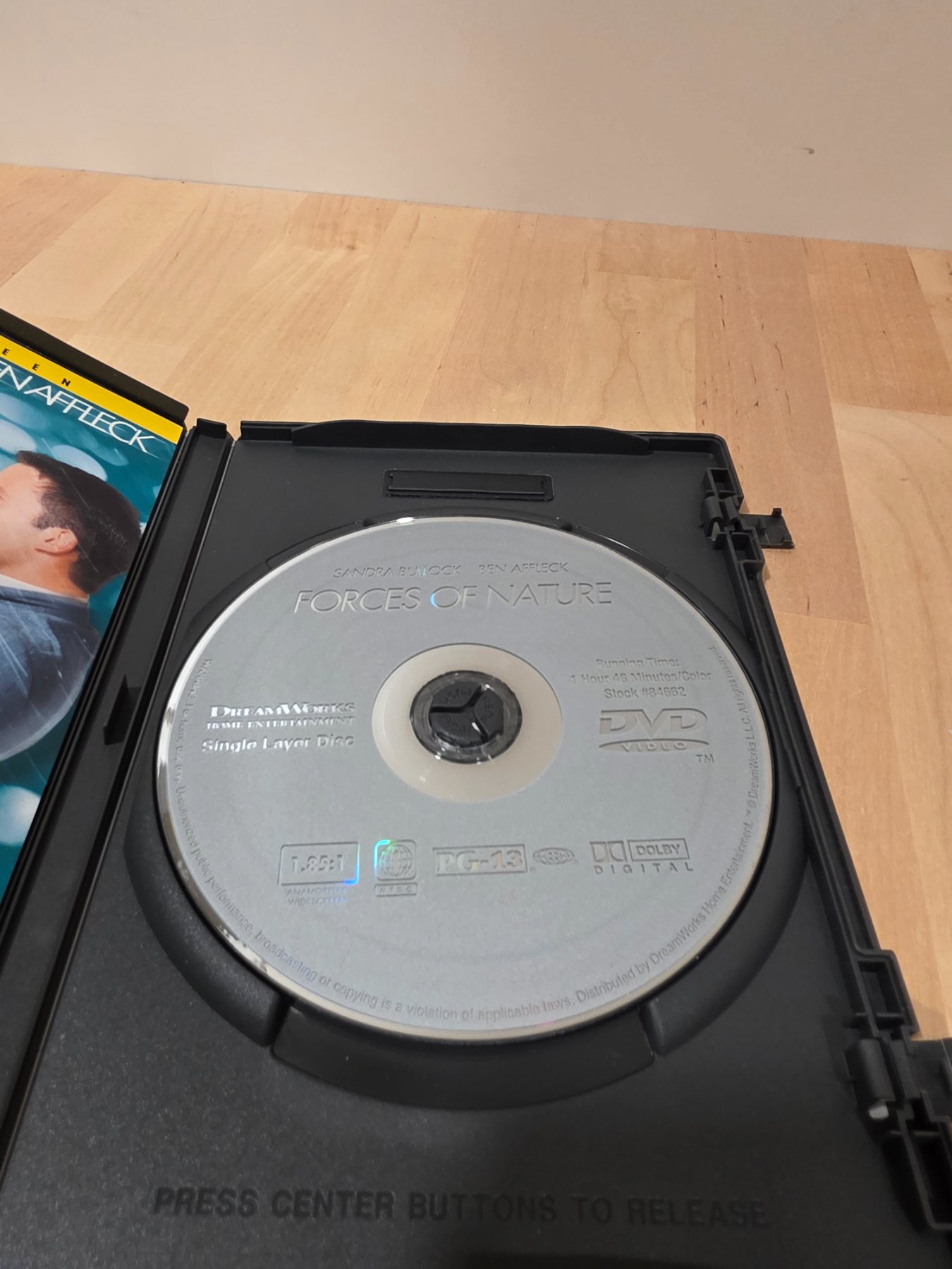 Forces of Nature DVD 1999 Widescreen Sandra Bullock Ben Affleck - Image 3