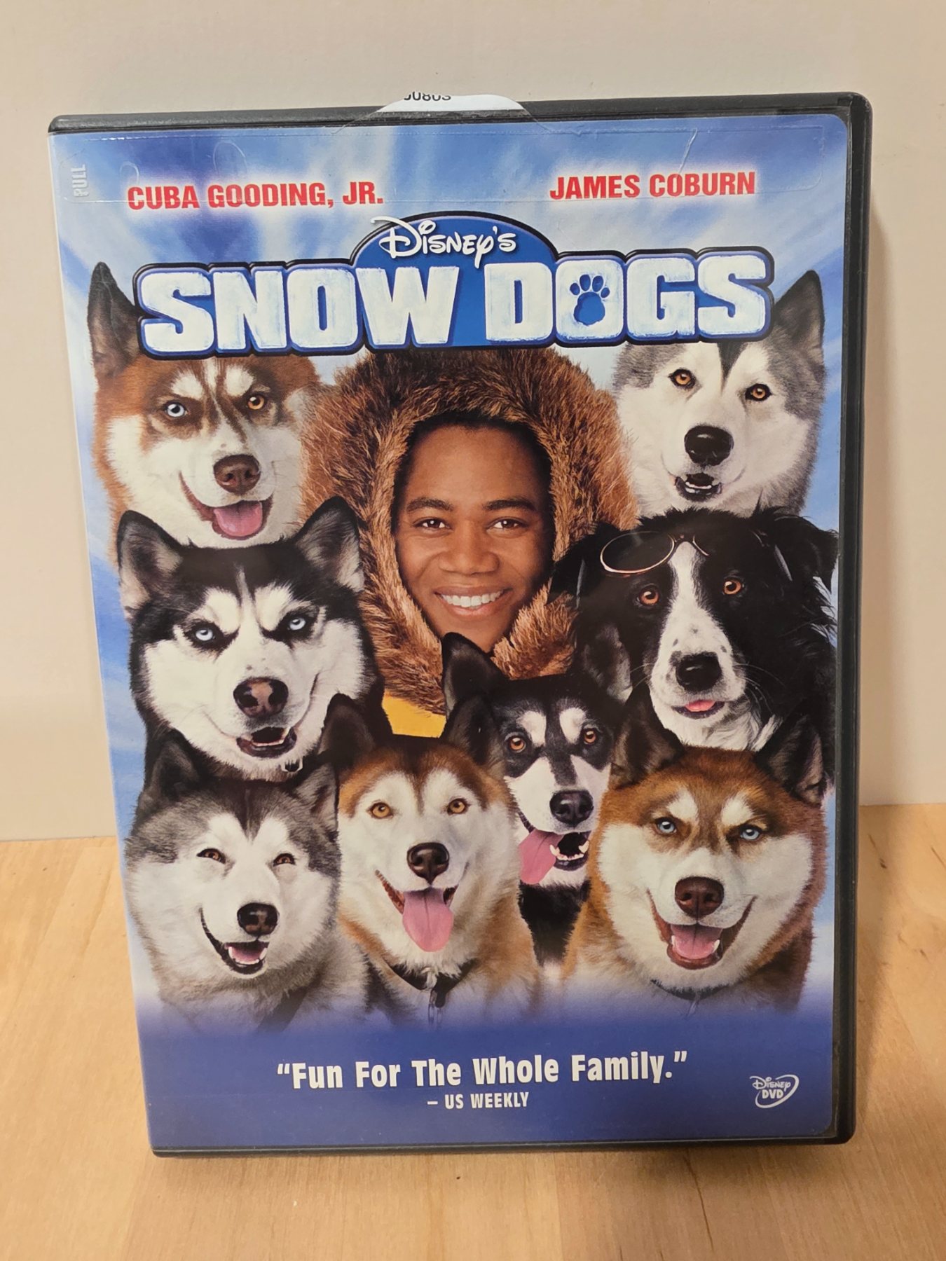 Disney Snow Dogs DVD 2002 Fullscreen Cuba Gooding Jr James Coburn