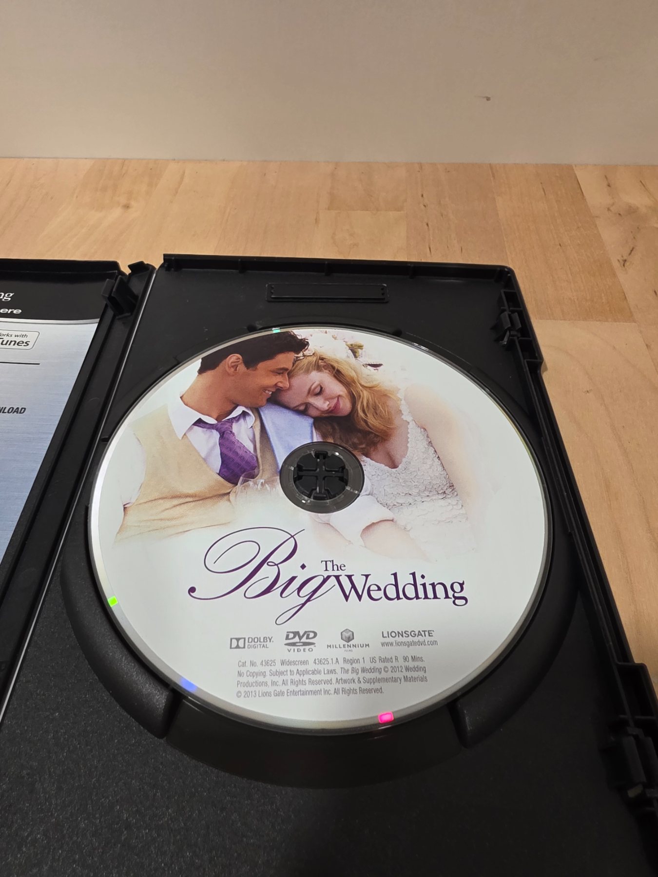 The Big Wedding DVD 2013 Robert De Niro Diane Keaton Robin Williams - Image 3