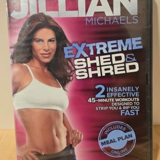 Jillian Michaels Extreme Shed & Shred DVD 2011 Workout Meal Plan