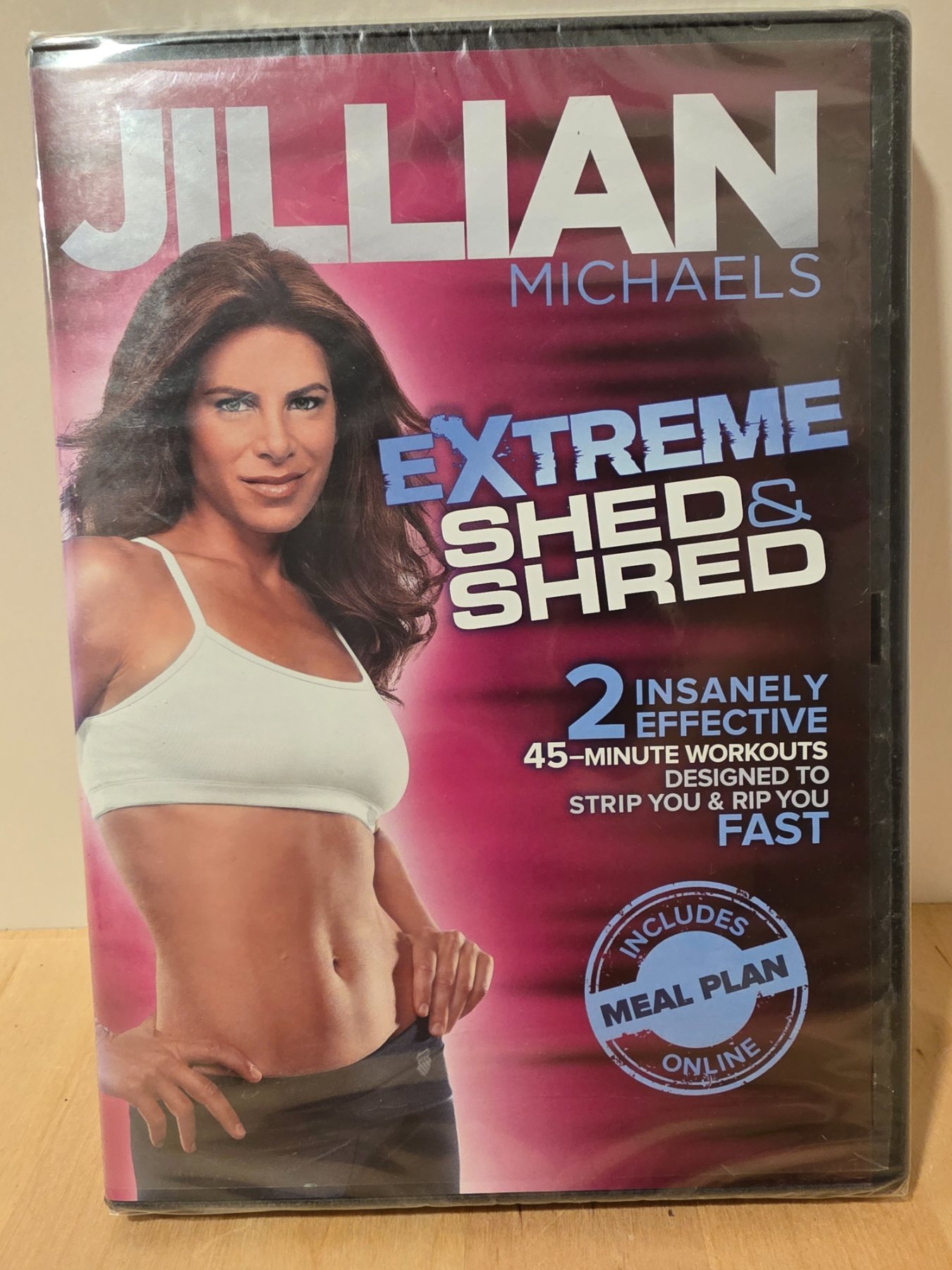 Jillian Michaels Extreme Shed & Shred DVD 2011 Workout Meal Plan