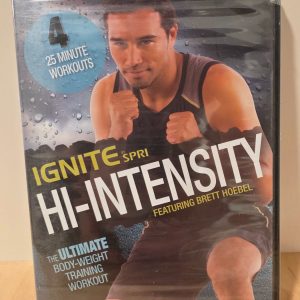 Ignite by SPRI Hi-Intensity DVD Brett Hoebel 4 25-Minute Workouts